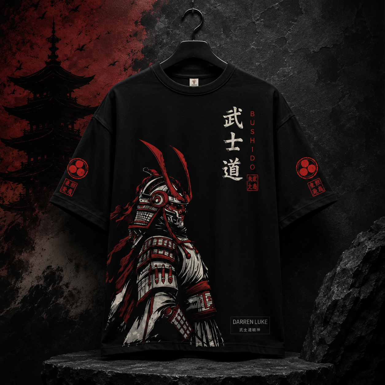 Bushido Shadow Graphic T-Shirt