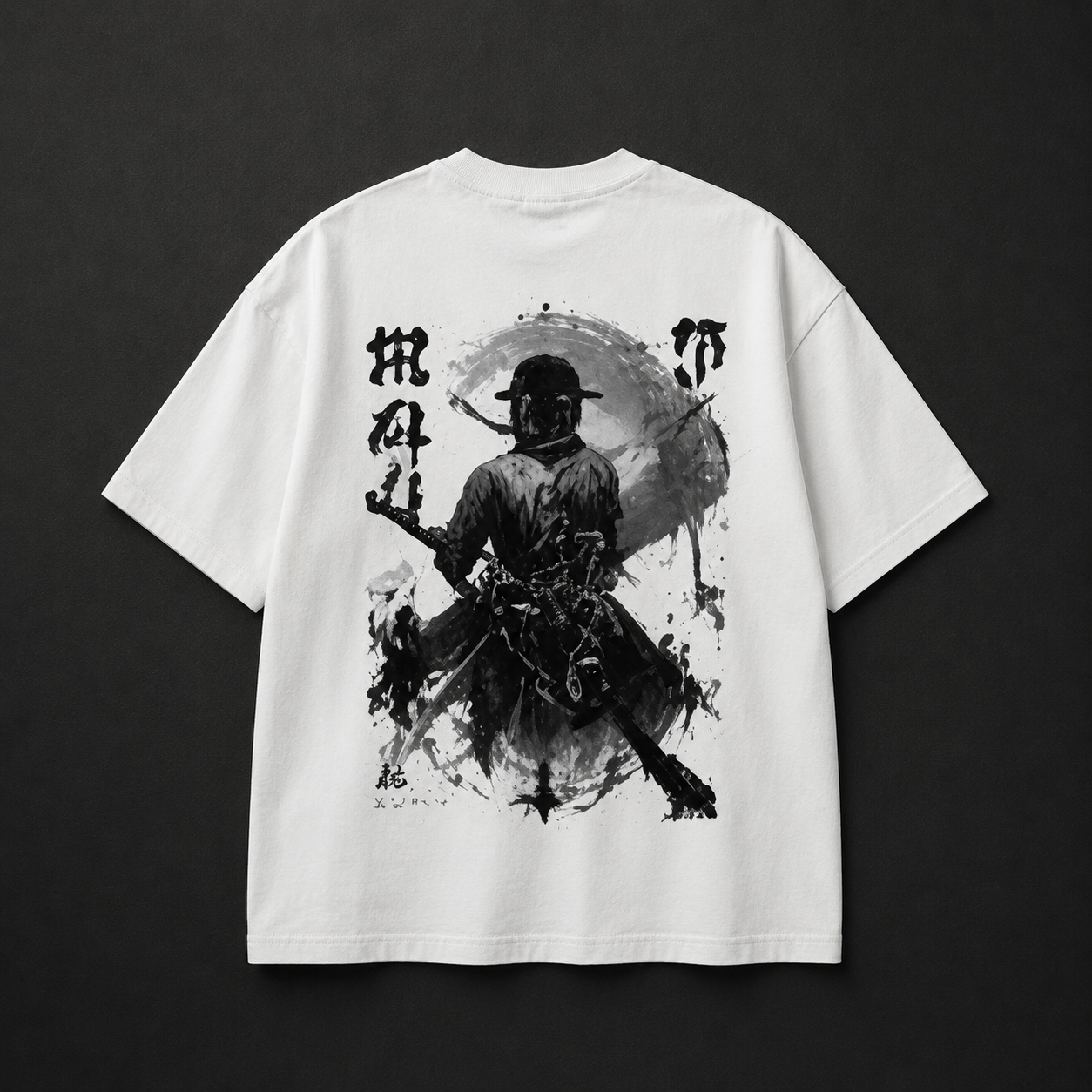 Ronin Oversized Tee – White